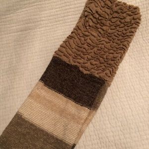 Beautiful infinity scarf in two tones!